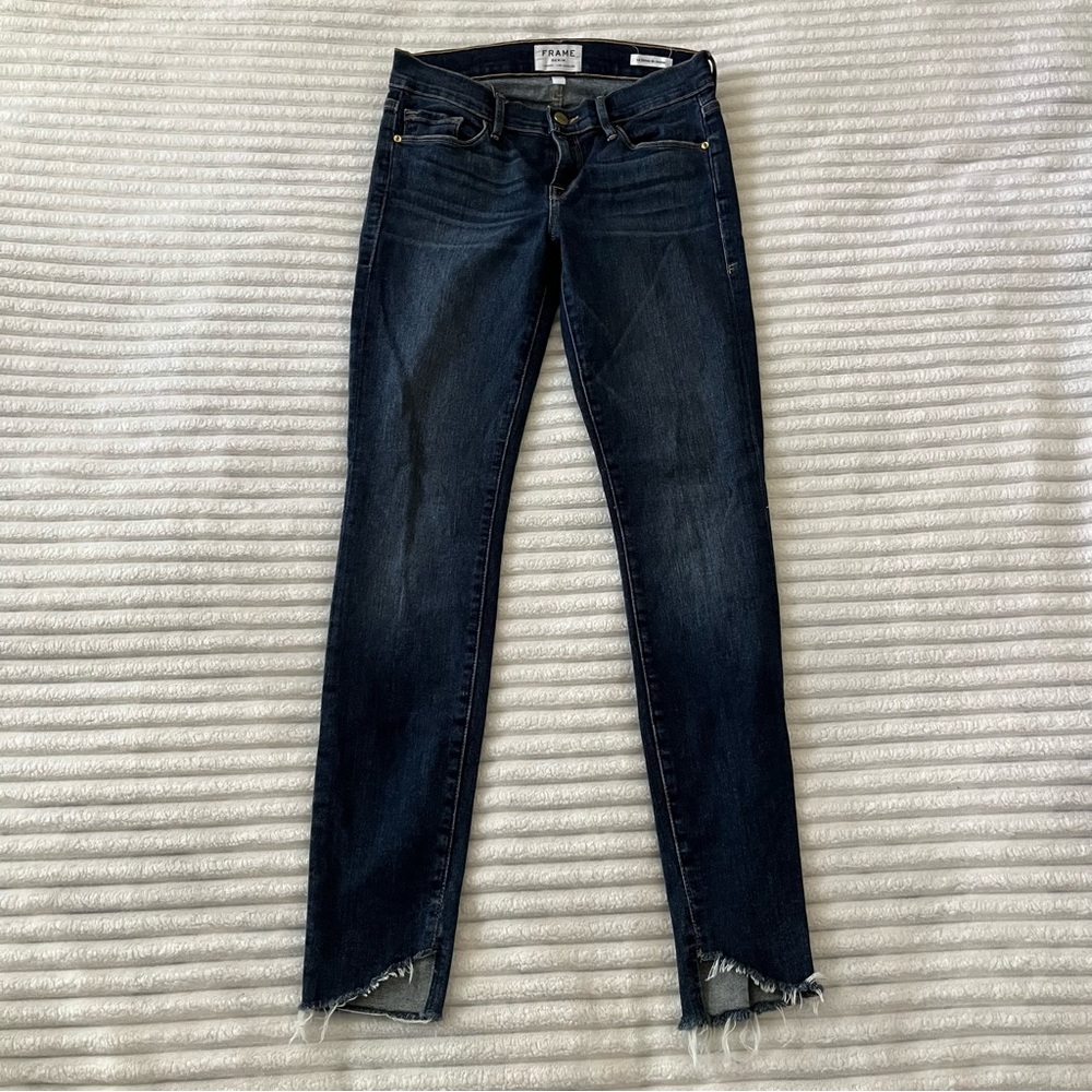 Frame Denim Skinny Jeans Astell Wash